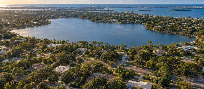 Aerial view of Seminole, FL