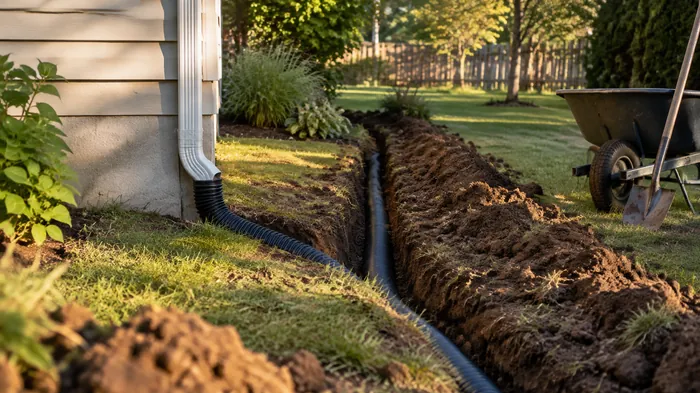 Downspouts and Drainage by The Gutter Company