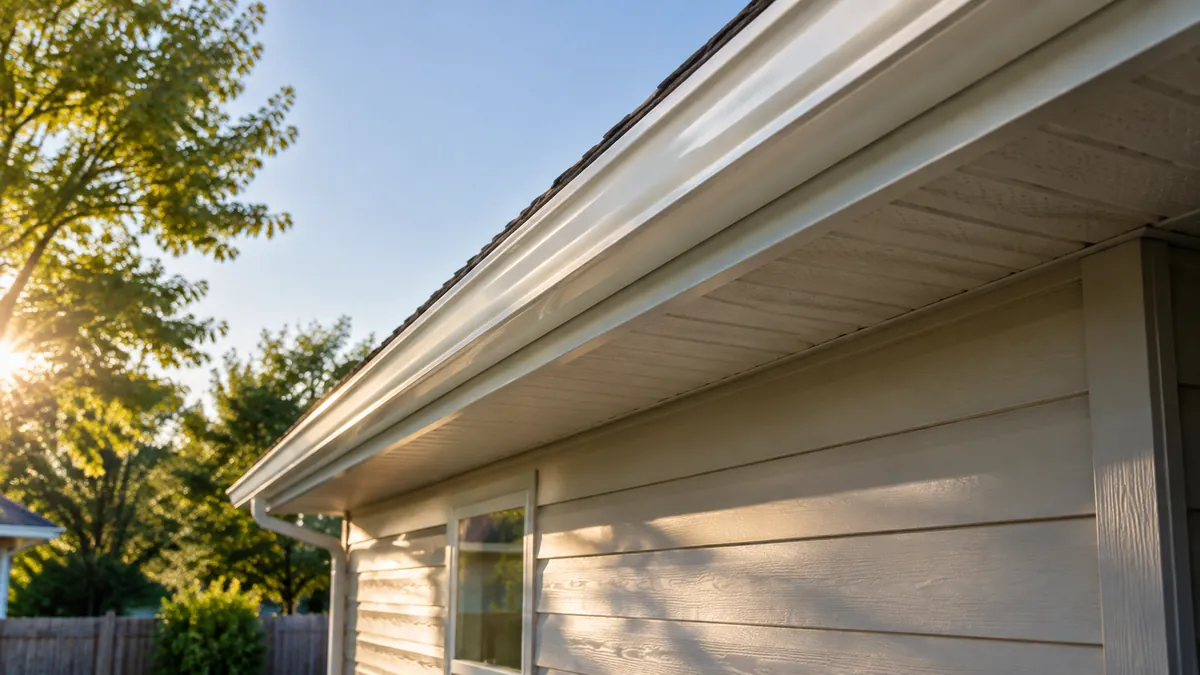 New Gutter Installation by The Gutter Company